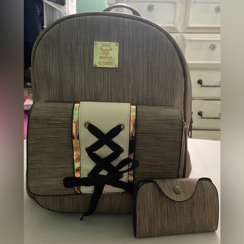 Mini Backpack & Wallet